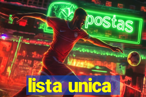 lista unica